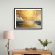 Seascape Gold Abstract 4 Wall Art