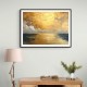 Seascape Gold Abstract 4 Wall Art