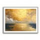 Seascape Gold Abstract 4 Wall Art