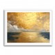 Seascape Gold Abstract 4 Wall Art