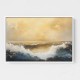 Seascape Gold Abstract 5 Wall Art