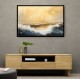 Seascape Gold Abstract 5 Wall Art