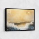 Seascape Gold Abstract 5 Wall Art