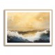 Seascape Gold Abstract 5 Wall Art