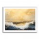 Seascape Gold Abstract 5 Wall Art