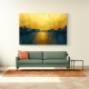 Seascape Gold Abstract 6 Wall Art