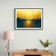 Seascape Gold Abstract 6 Wall Art