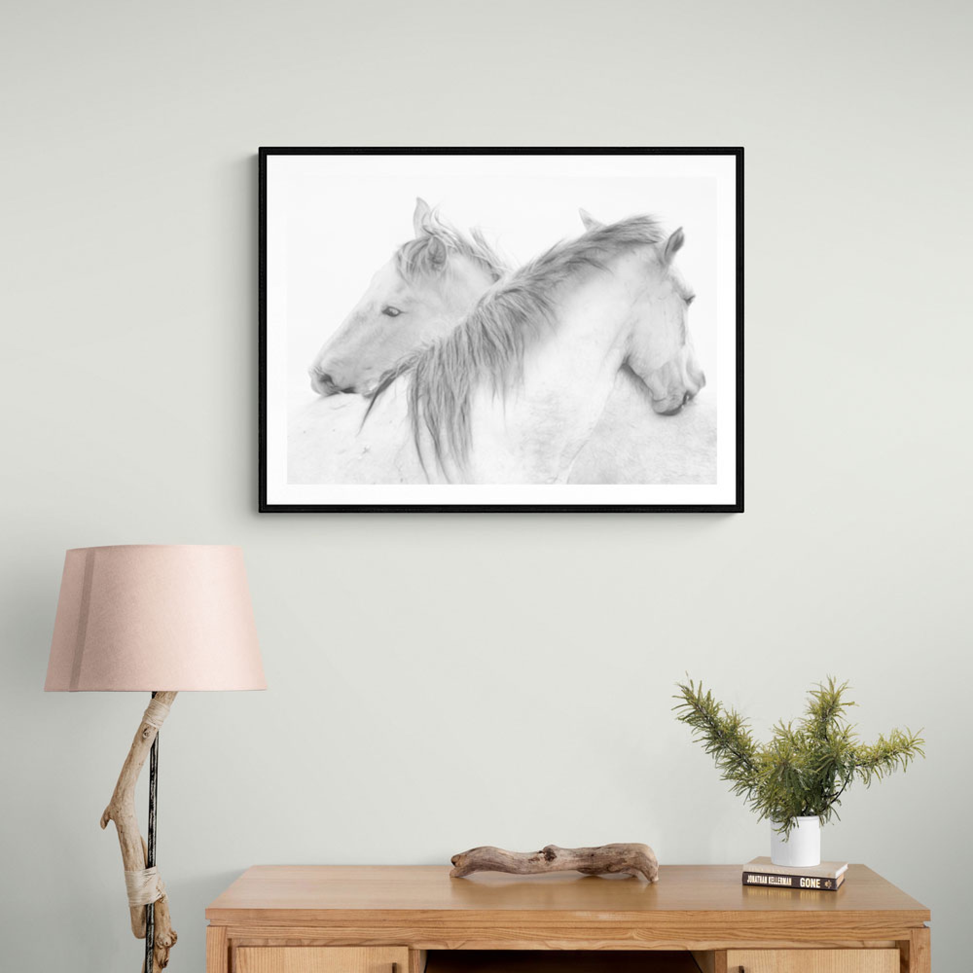 Horse Hug Wall Art