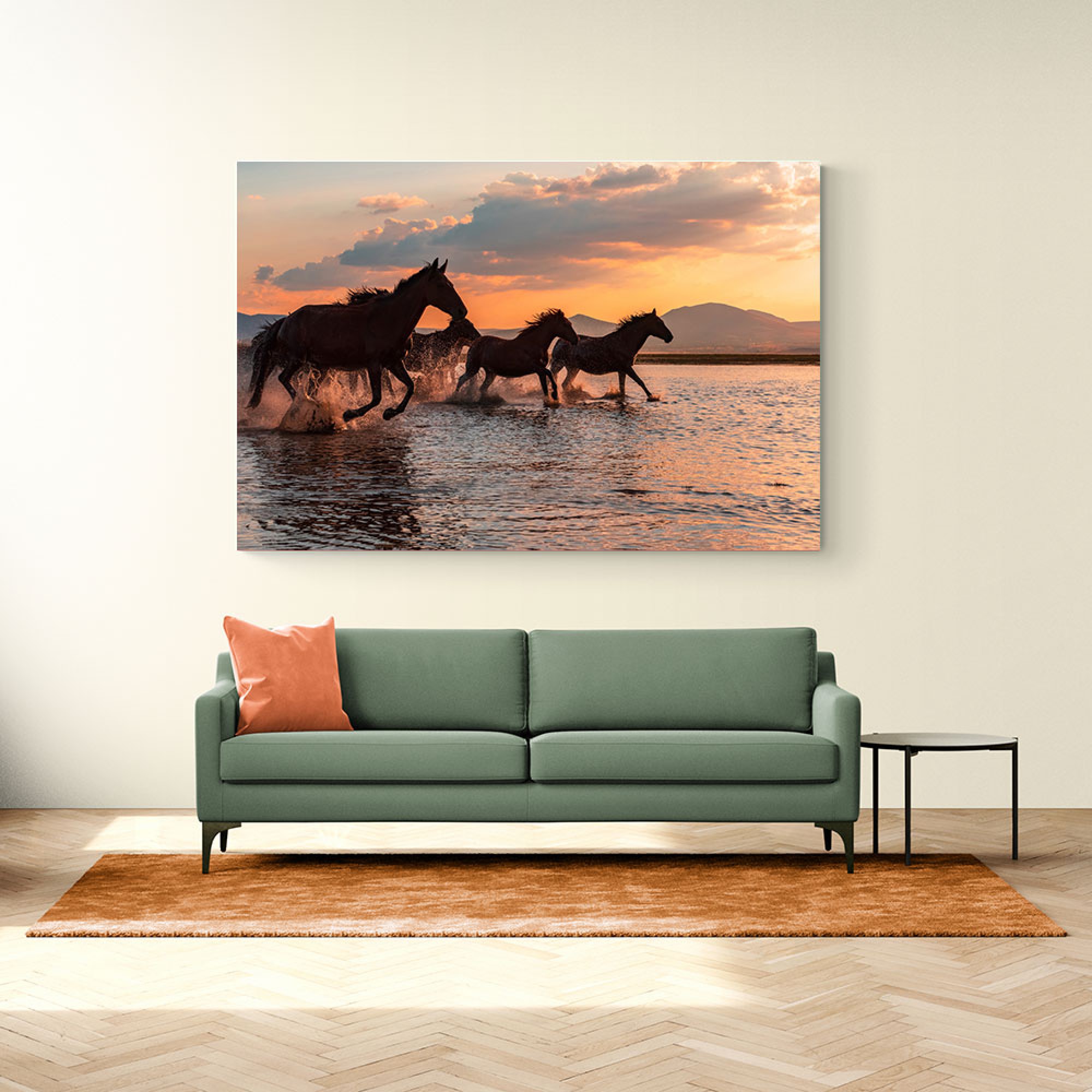 Water Horses Wall Art