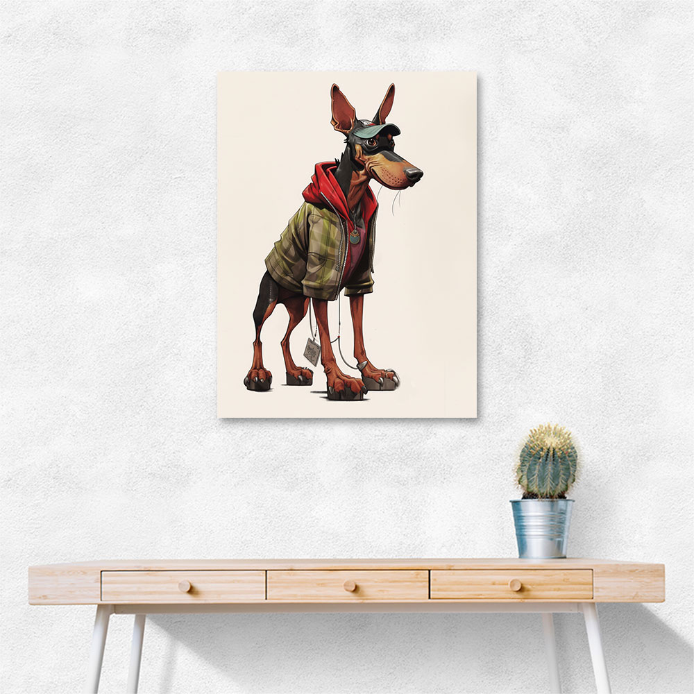 Doberman Cartoon