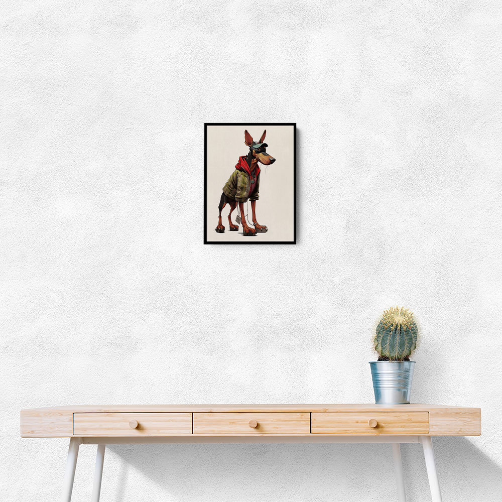 Doberman Cartoon