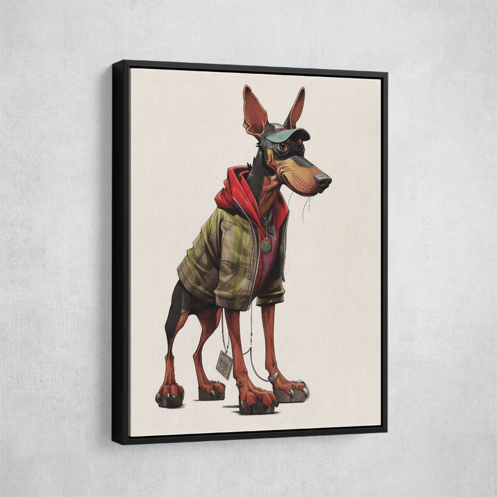 Doberman Cartoon