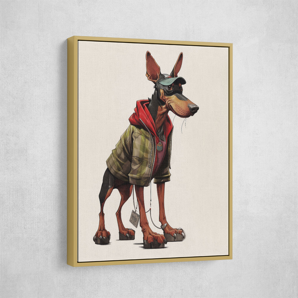 Doberman Cartoon