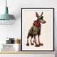 Doberman Cartoon