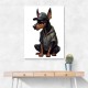 Doberman Cartoon 1