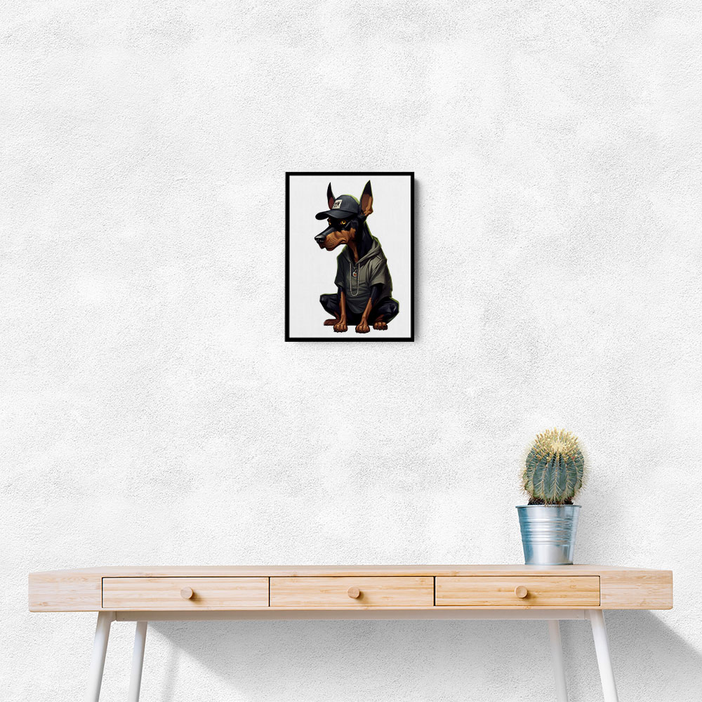 Doberman Cartoon 1