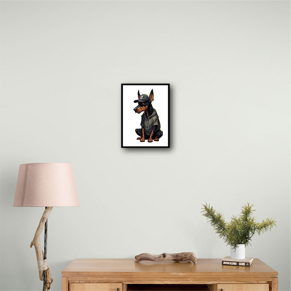 Doberman Cartoon 1