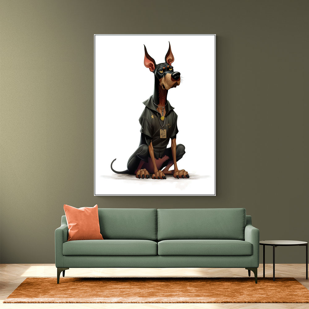 Doberman Cartoon 2