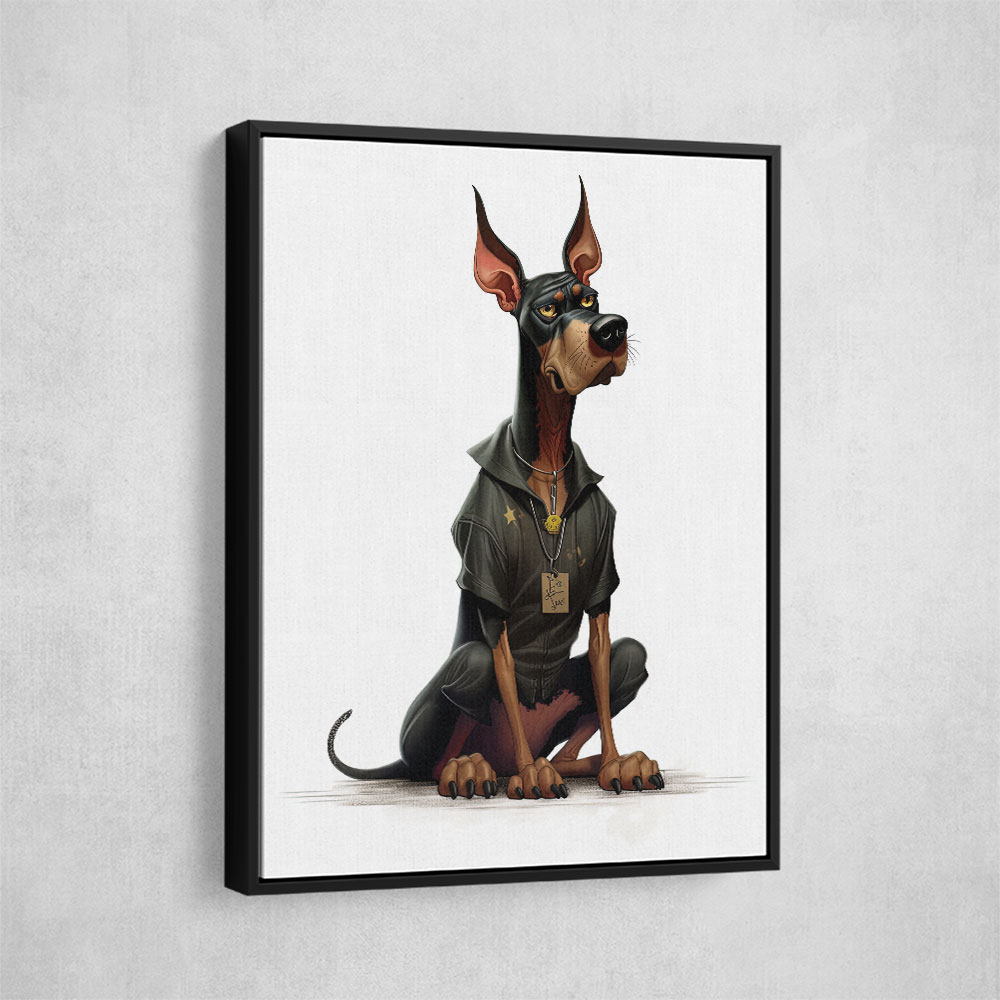 Doberman Cartoon 2