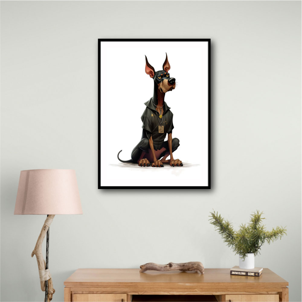 Doberman Cartoon 2