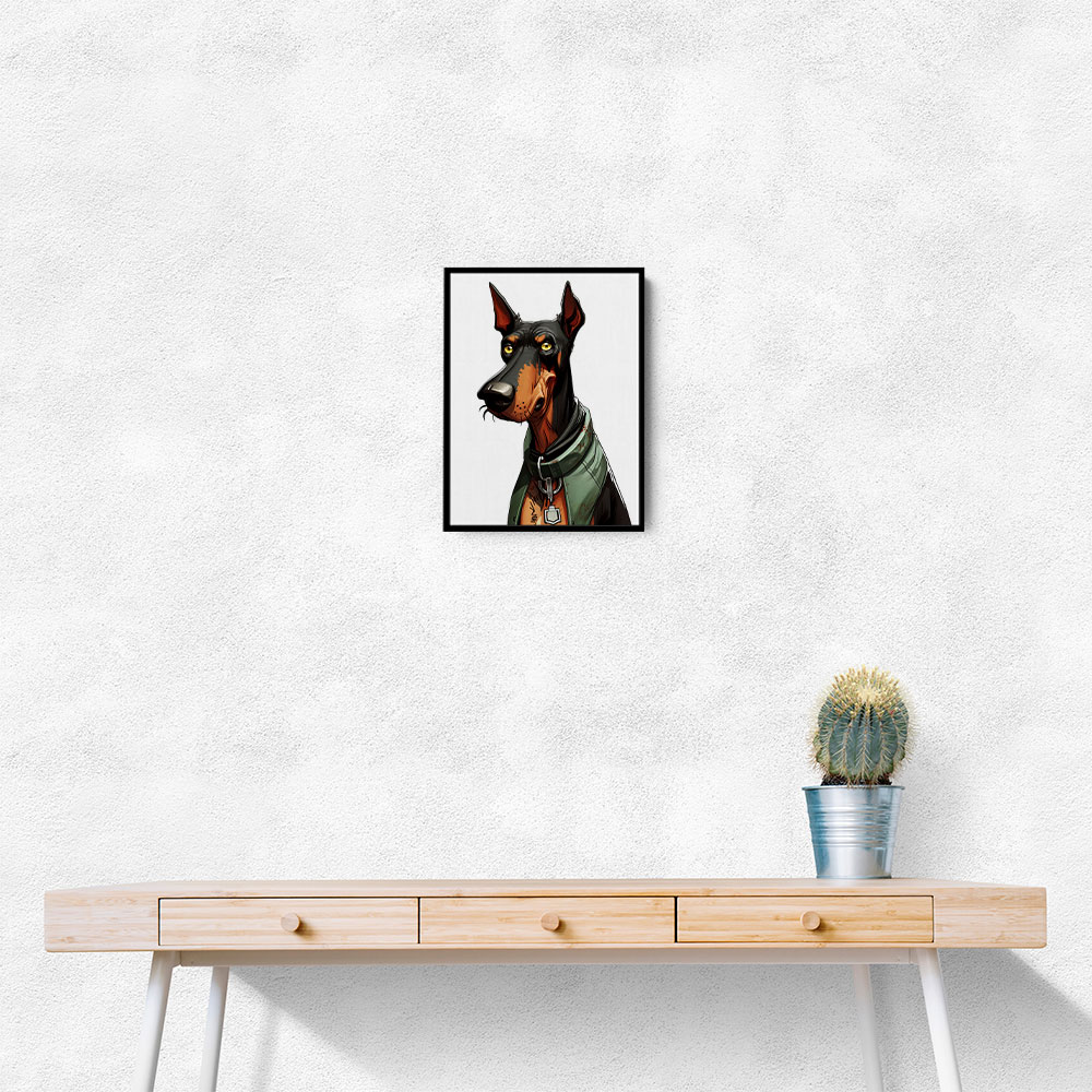 Doberman Cartoon 3