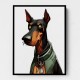 Doberman Cartoon 3