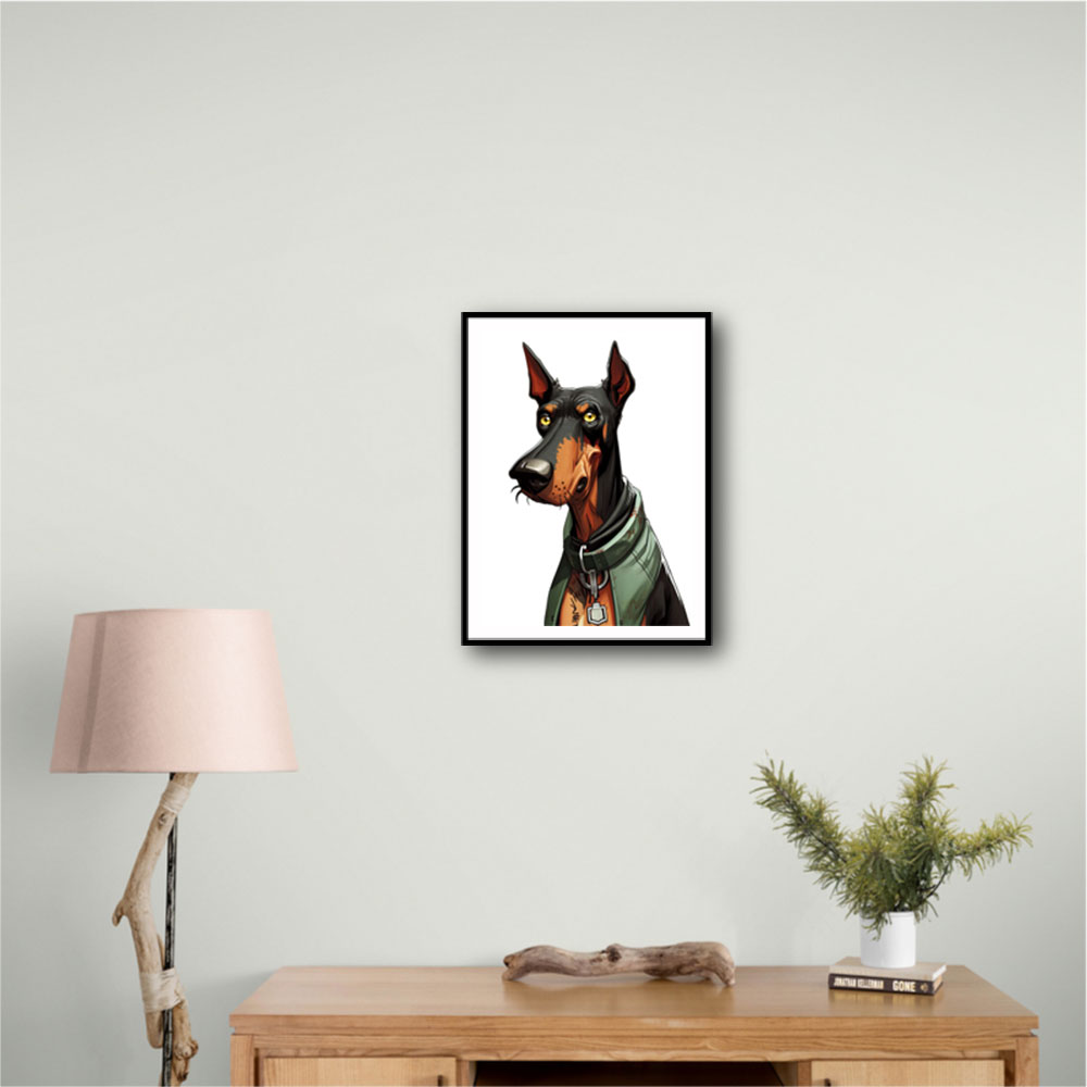 Doberman Cartoon 3