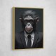 Formal Chimp Wall Art