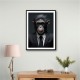 Formal Chimp Wall Art