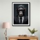 Formal Chimp Wall Art