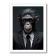 Formal Chimp Wall Art