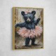 Baby Black Bear Dancing in a Tutu