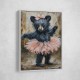 Baby Black Bear Dancing in a Tutu