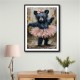 Baby Black Bear Dancing in a Tutu