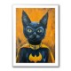 Black Cat Batman In Yellow