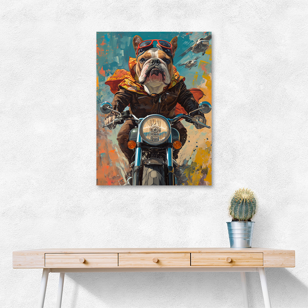 Bull Dog Biker