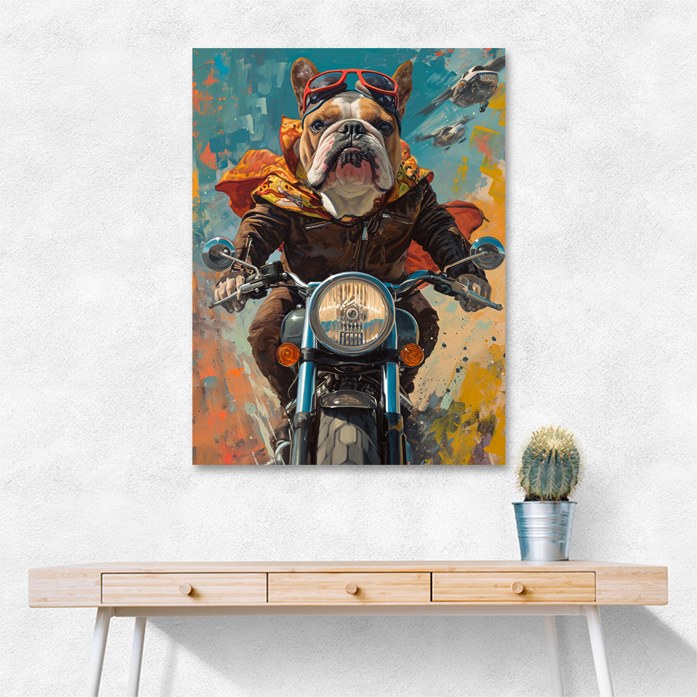 Bull Dog Biker