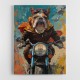 Bull Dog Biker