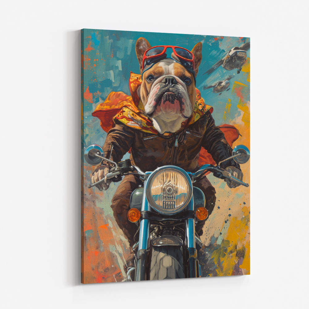 Bull Dog Biker