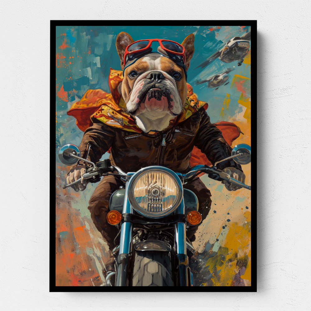 Bull Dog Biker