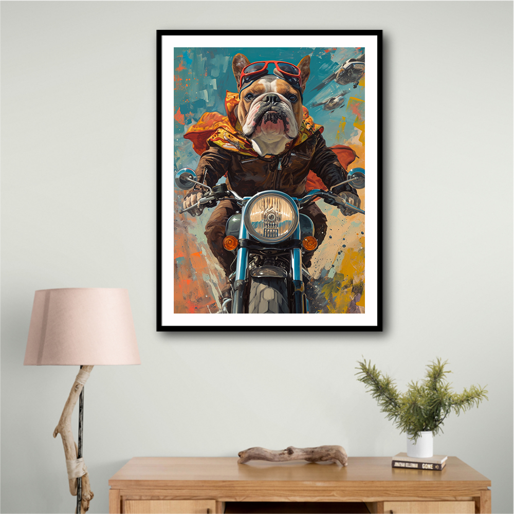 Bull Dog Biker