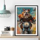 Bull Dog Biker