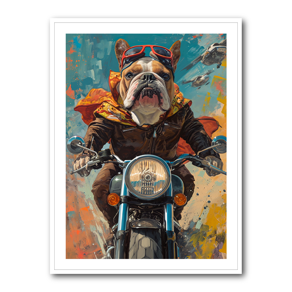 Bull Dog Biker