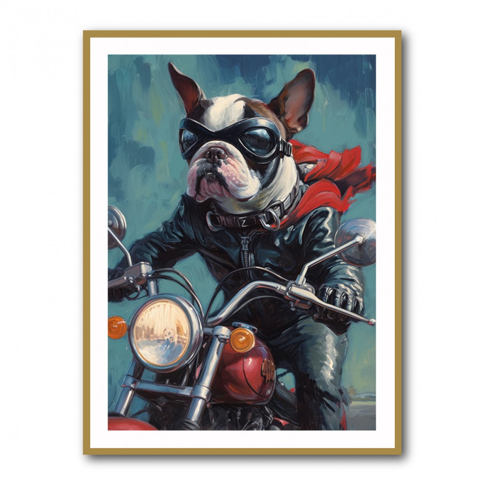 Bulldog Biker