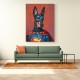 Doberman Superhero