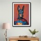 Doberman Superhero