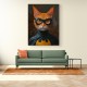 Ginger Cat Batman Superhero