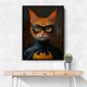 Ginger Cat Batman Superhero