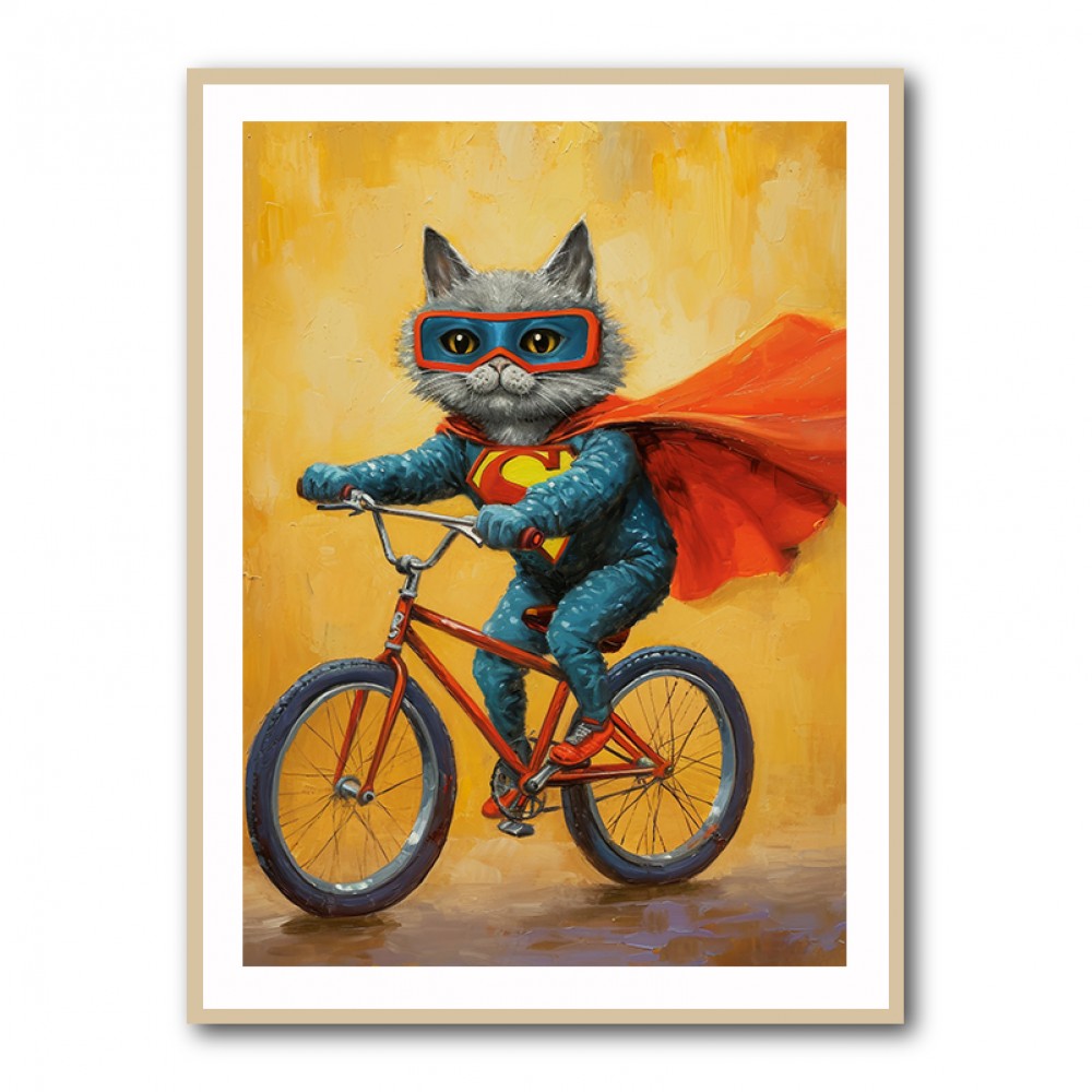 Superman Biker Cat 2