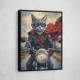 Superhero Biker Cat